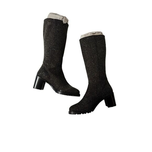 Ross & Snow Rossina Gold Flecked Boots - Picture 2 of 9